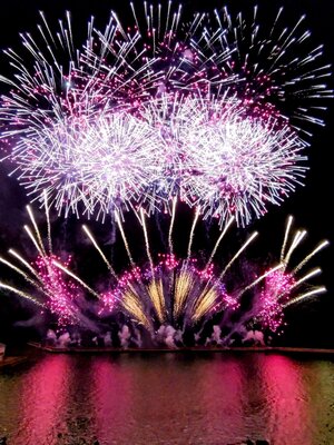 夏の到来を告げる花火〜城下かれい祭り〜 | 絶景事典